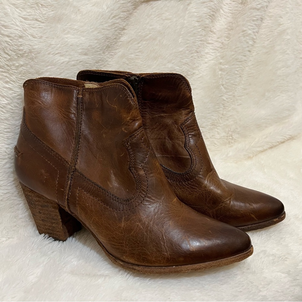 Frye Renee Seam Short Boots